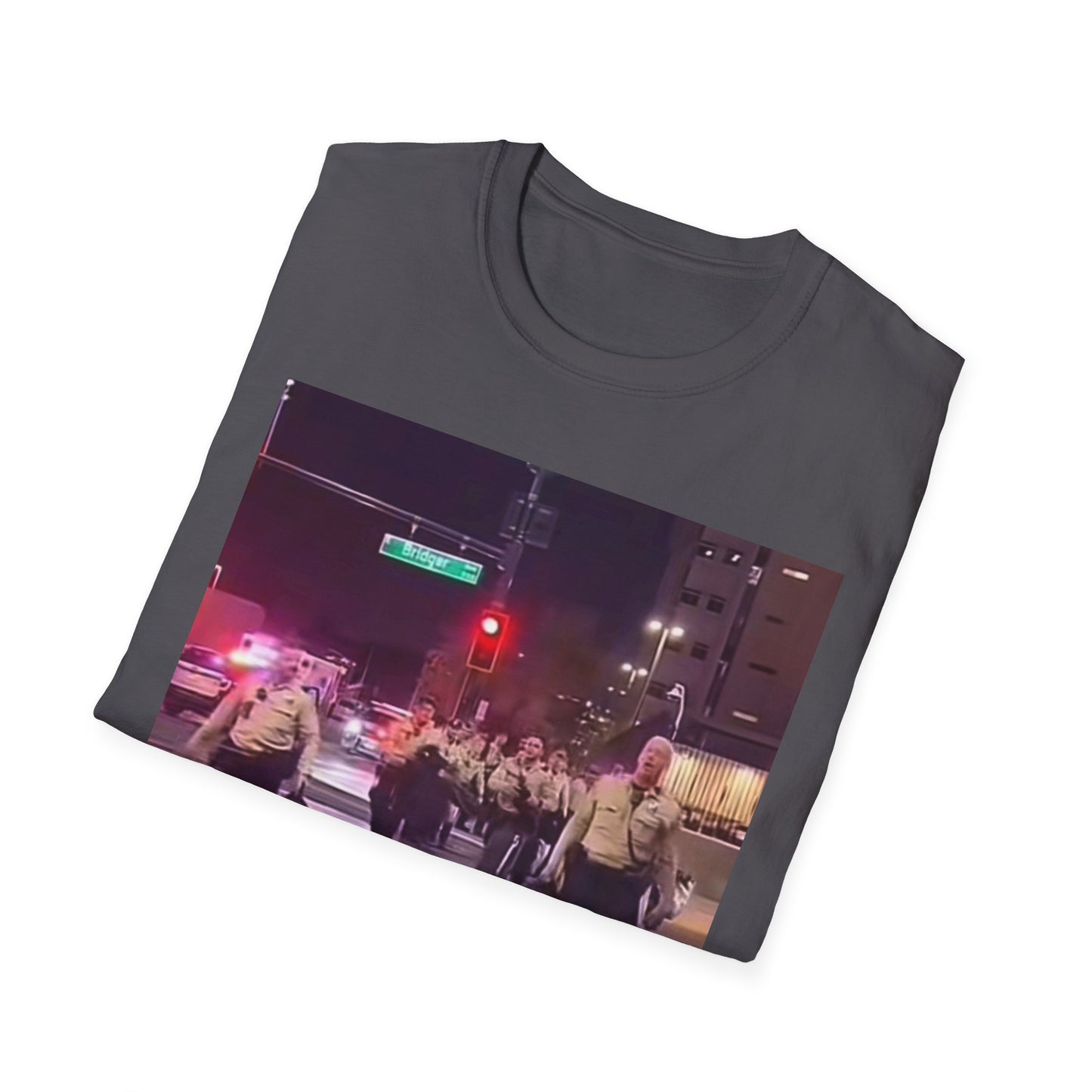 Law Enforcement Meme T-Shirt, Unisex Softstyle Tee, Joke Shirt, Humor Apparel, Unique Gift Idea