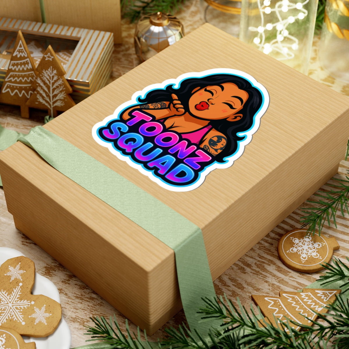 Toonz Squad Kiss-Cut Stickers | Fun, Vibrant Decals for Laptops, Water Bottles, Journals, Gifts, Parties, and more!