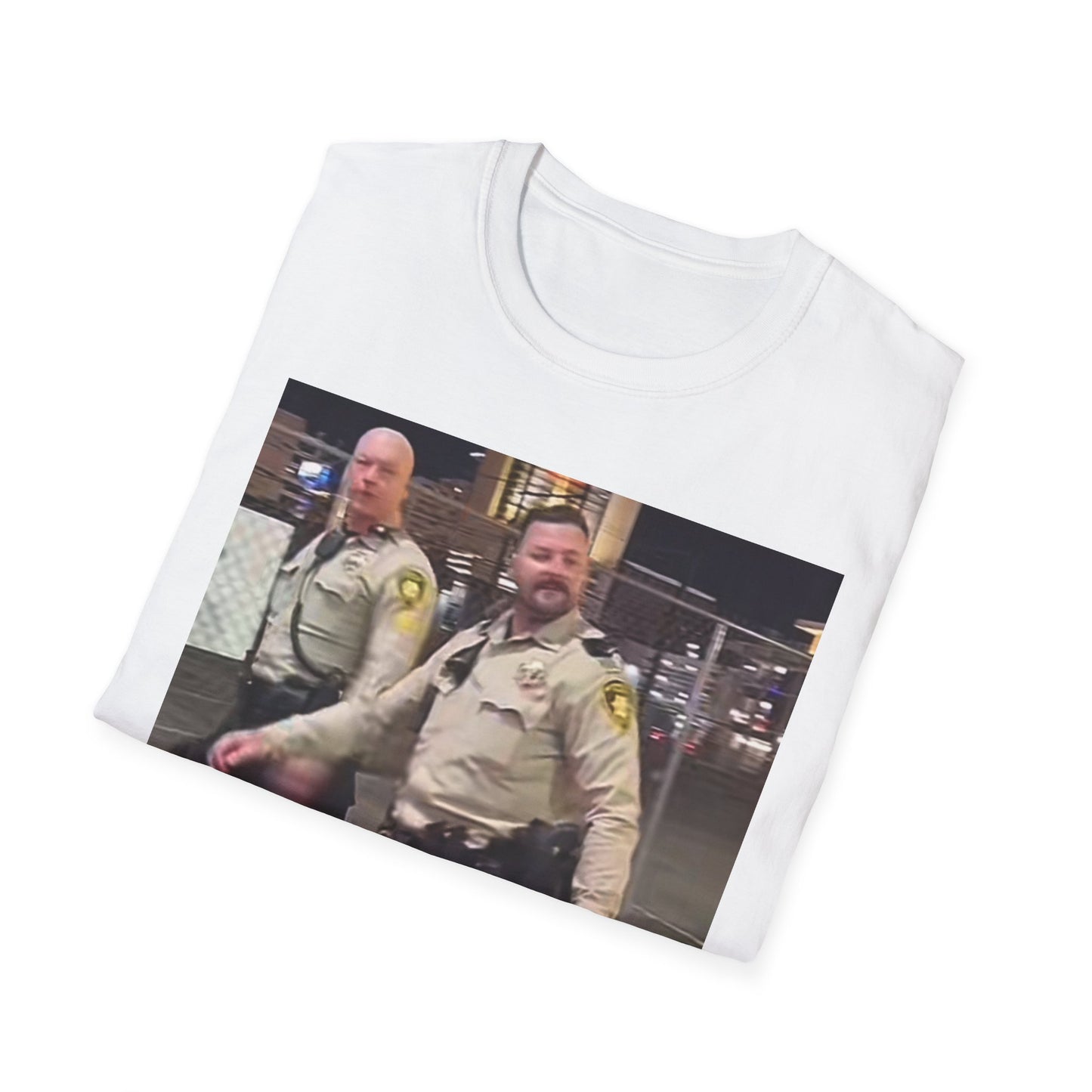 "MR. CLEAN" Law Enforcement Meme T-Shirt, Unisex Softstyle Tee, Joke Shirt, Humor Apparel, Unique Gift Idea