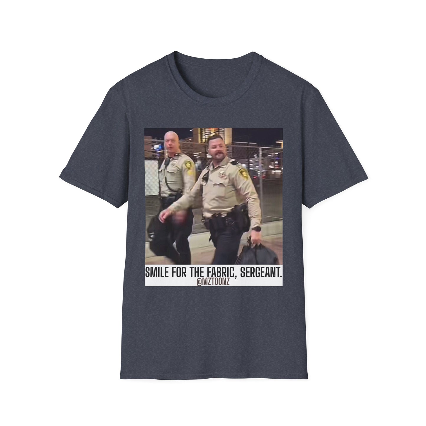 "MR. CLEAN" Law Enforcement Meme T-Shirt, Unisex Softstyle Tee, Joke Shirt, Humor Apparel, Unique Gift Idea