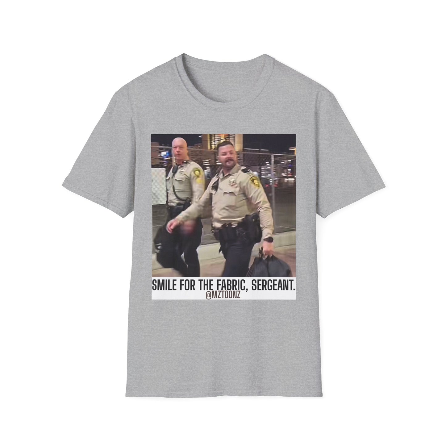 "MR. CLEAN" Law Enforcement Meme T-Shirt, Unisex Softstyle Tee, Joke Shirt, Humor Apparel, Unique Gift Idea