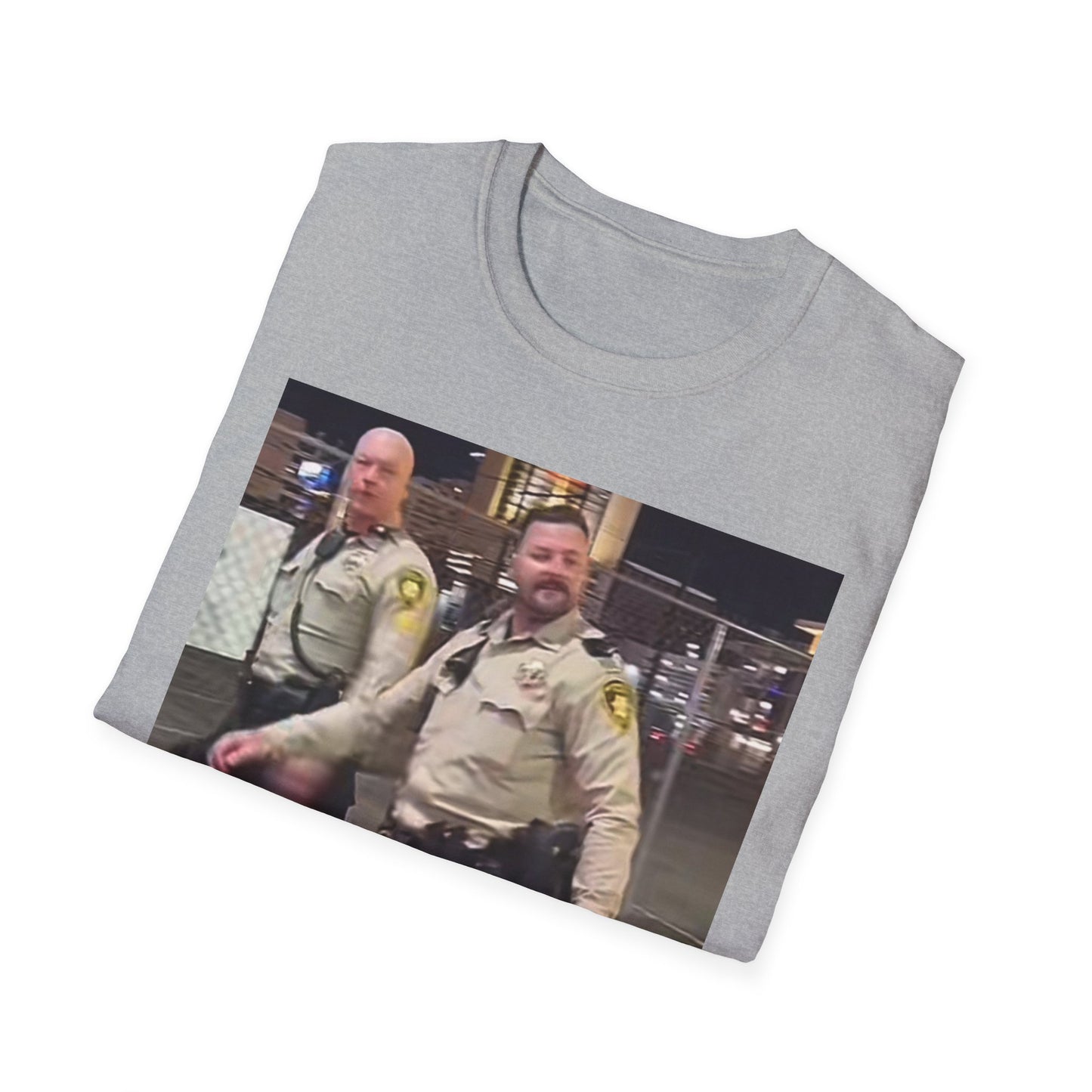 "MR. CLEAN" Law Enforcement Meme T-Shirt, Unisex Softstyle Tee, Joke Shirt, Humor Apparel, Unique Gift Idea