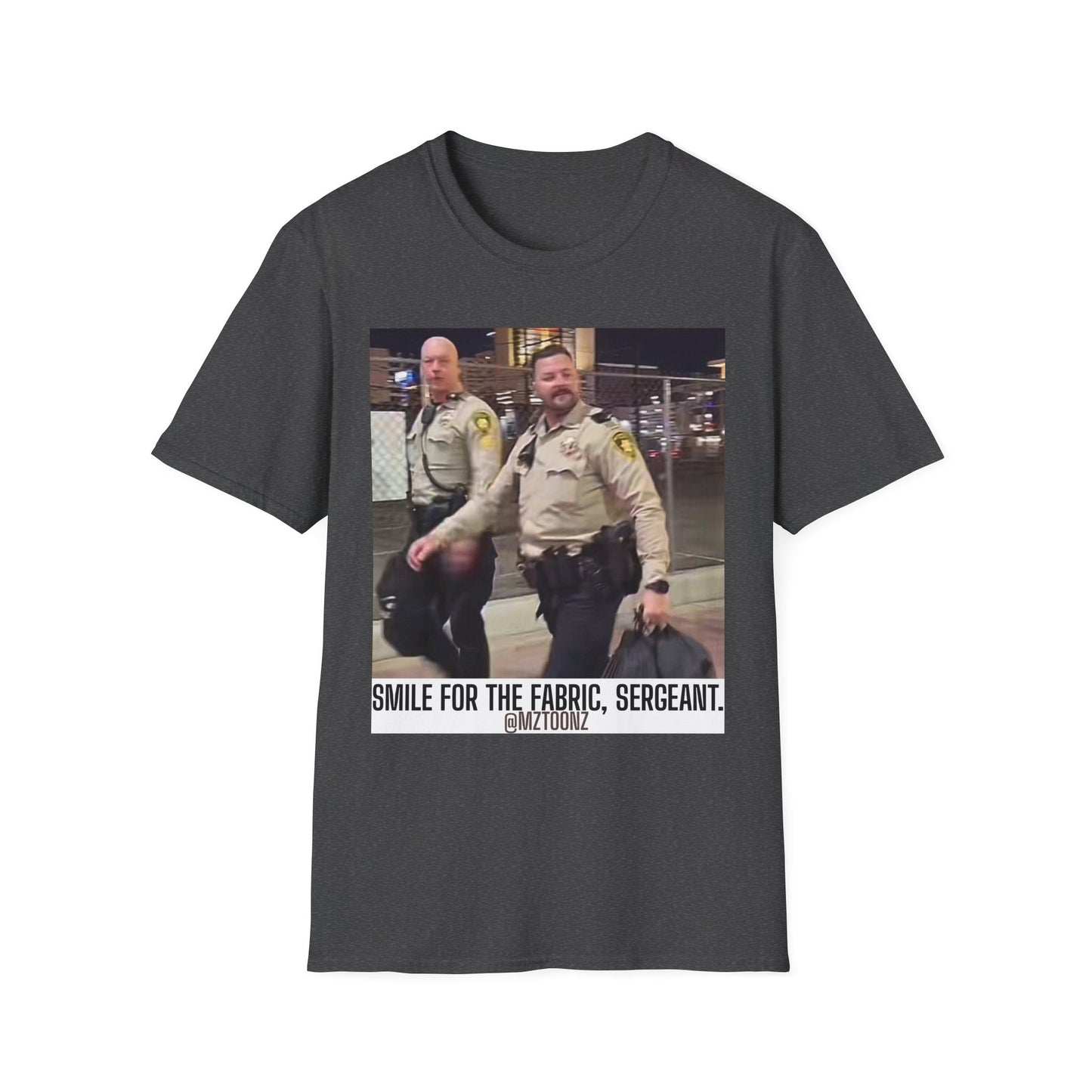 "MR. CLEAN" Law Enforcement Meme T-Shirt, Unisex Softstyle Tee, Joke Shirt, Humor Apparel, Unique Gift Idea