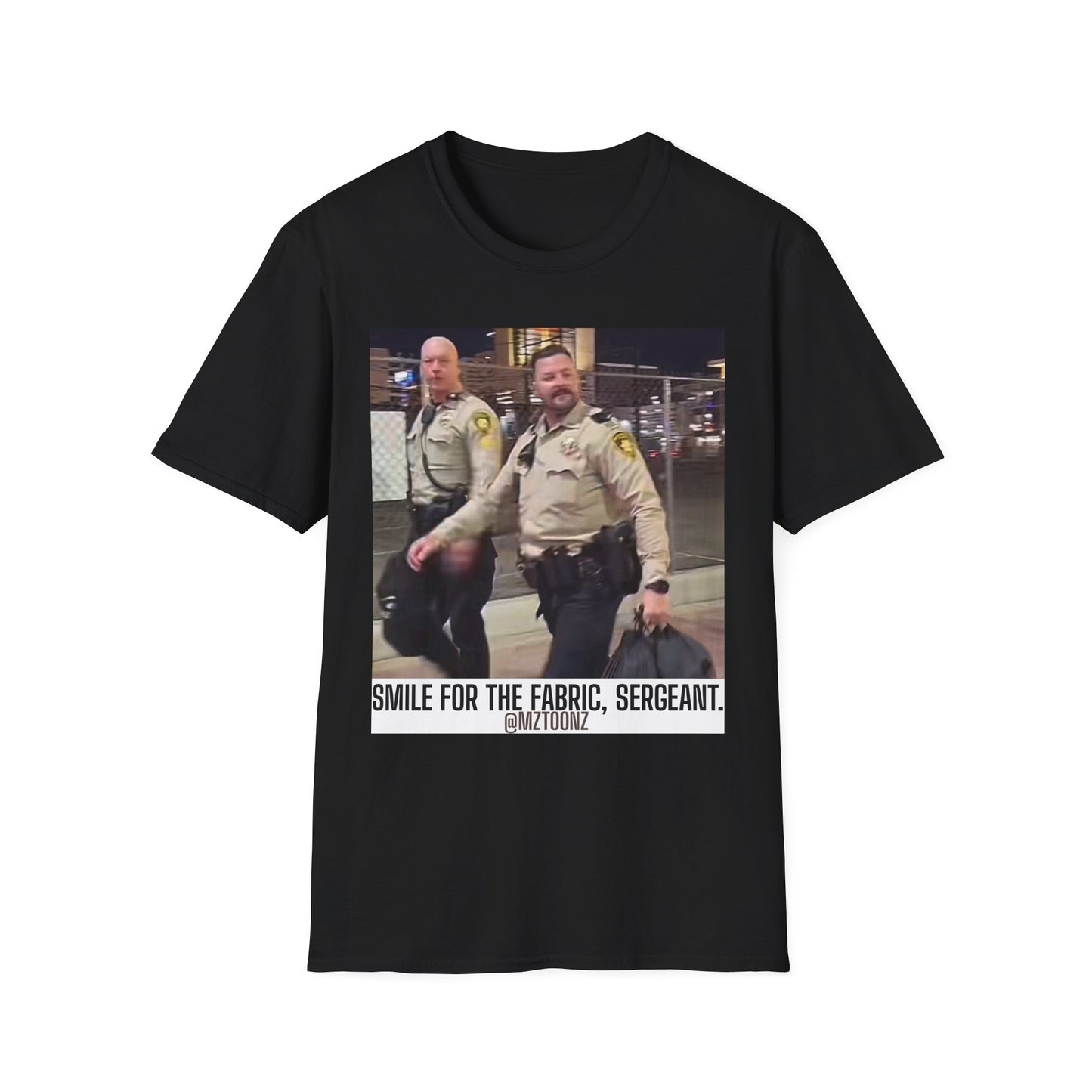 "MR. CLEAN" Law Enforcement Meme T-Shirt, Unisex Softstyle Tee, Joke Shirt, Humor Apparel, Unique Gift Idea