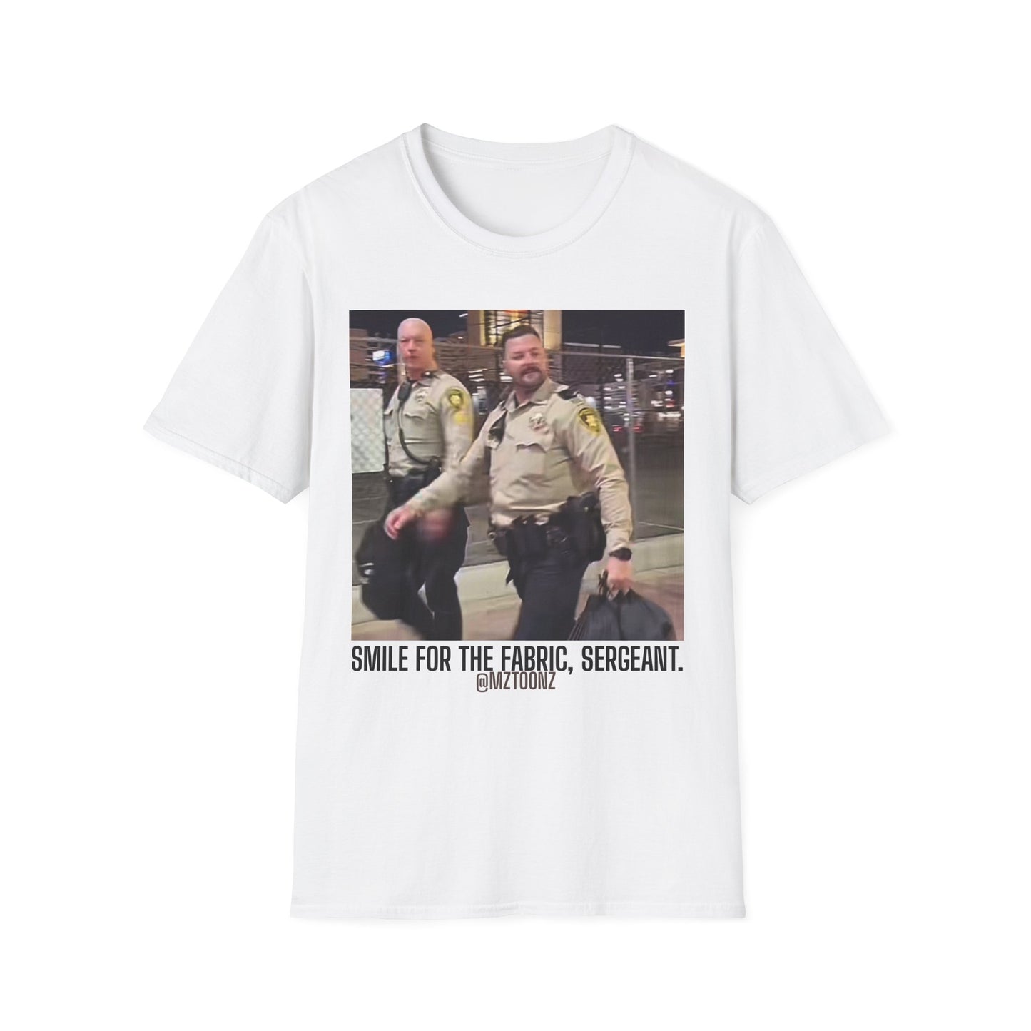 "MR. CLEAN" Law Enforcement Meme T-Shirt, Unisex Softstyle Tee, Joke Shirt, Humor Apparel, Unique Gift Idea