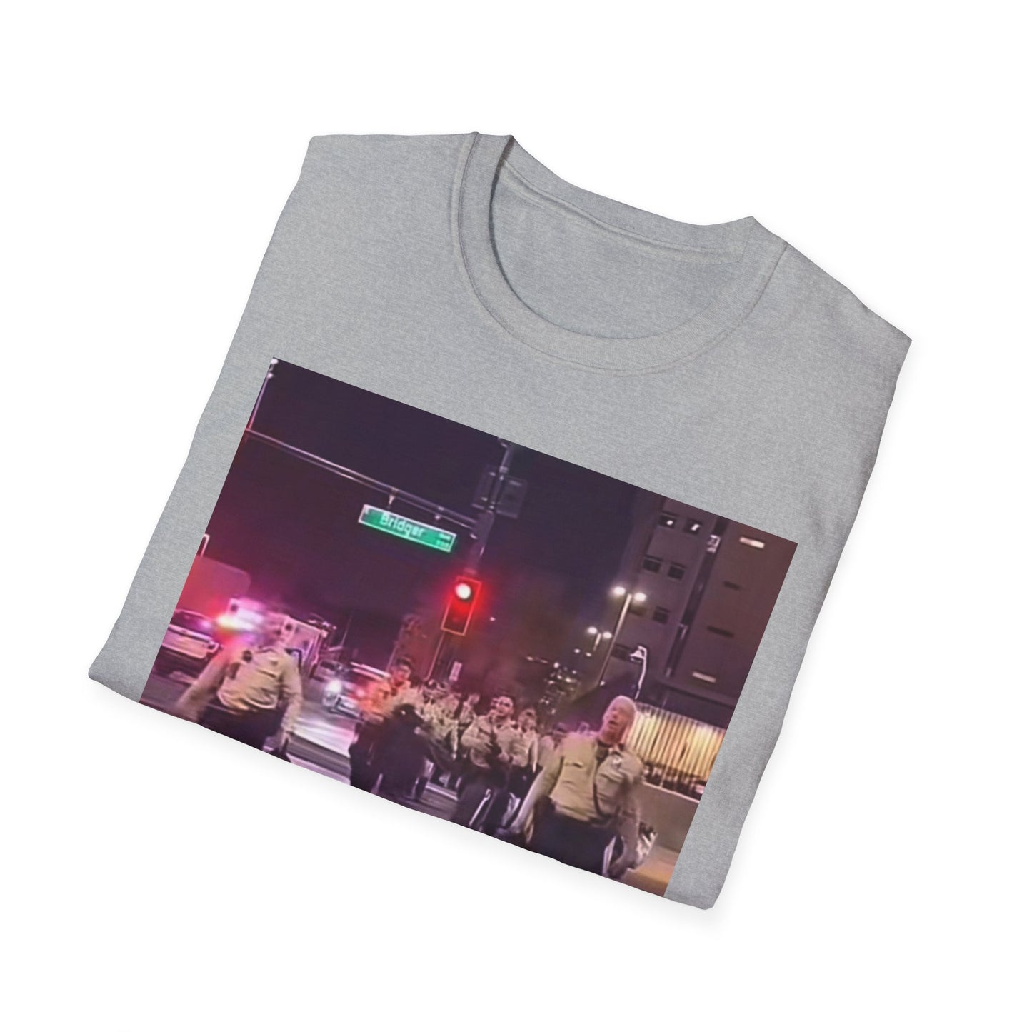 Law Enforcement Meme T-Shirt, Unisex Softstyle Tee, Joke Shirt, Humor Apparel, Unique Gift Idea