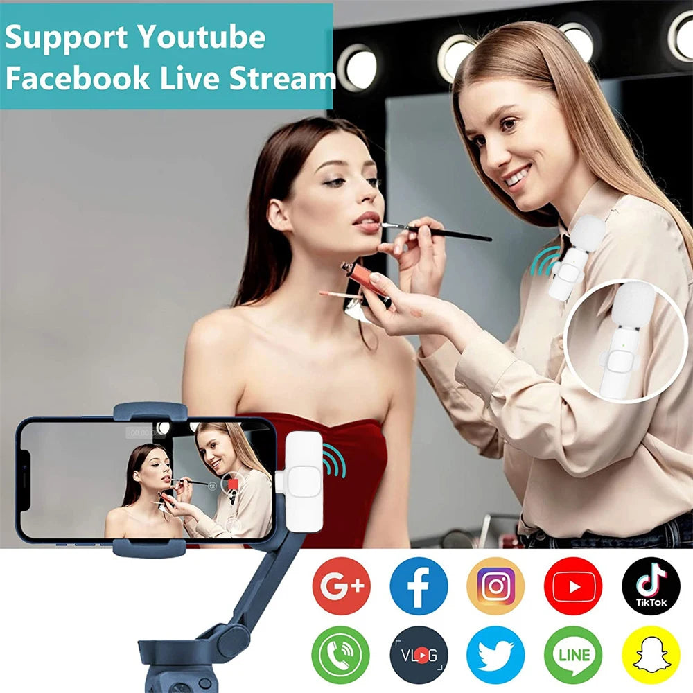 Wireless Lavalier Microphone β Clear Sound, Zero Delay