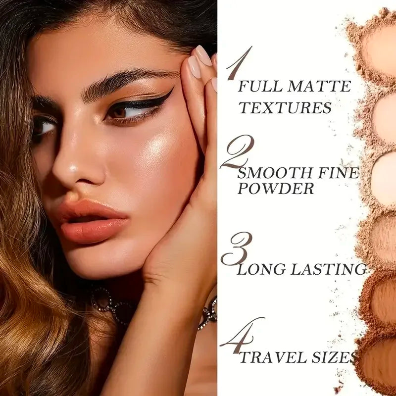 10-Color Matte & Glitter Eyeshadow Palette – Everyday Glam Meets All-Day Wear