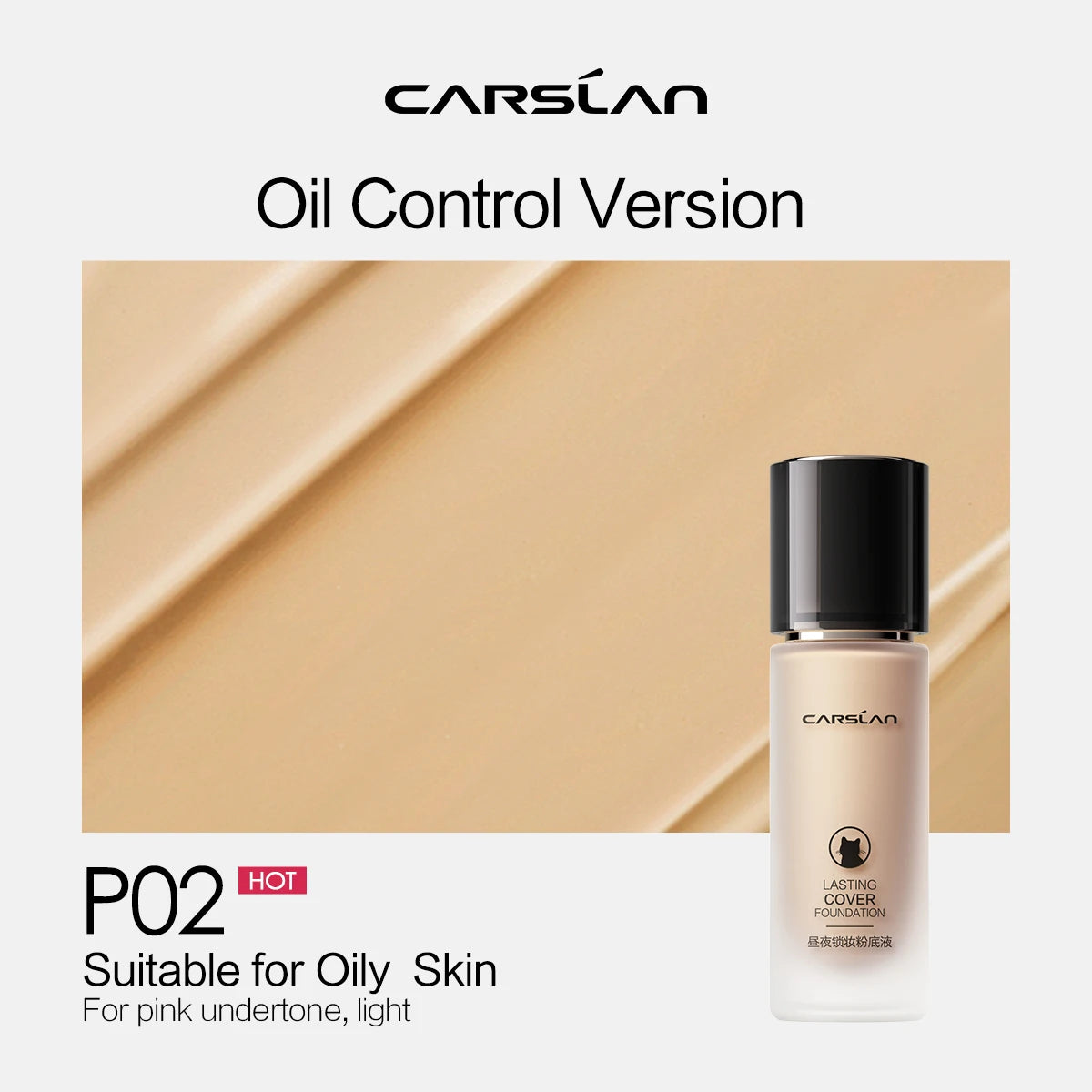 Long-Lasting Matte Liquid Foundation – Full Coverage & Oil-Control