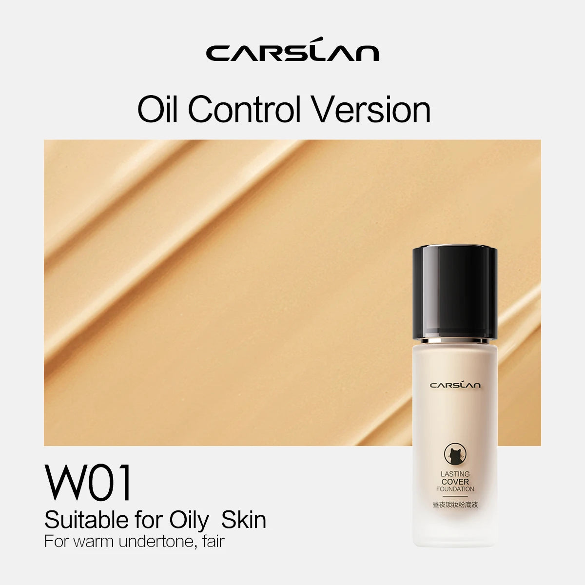 Long-Lasting Matte Liquid Foundation – Full Coverage & Oil-Control