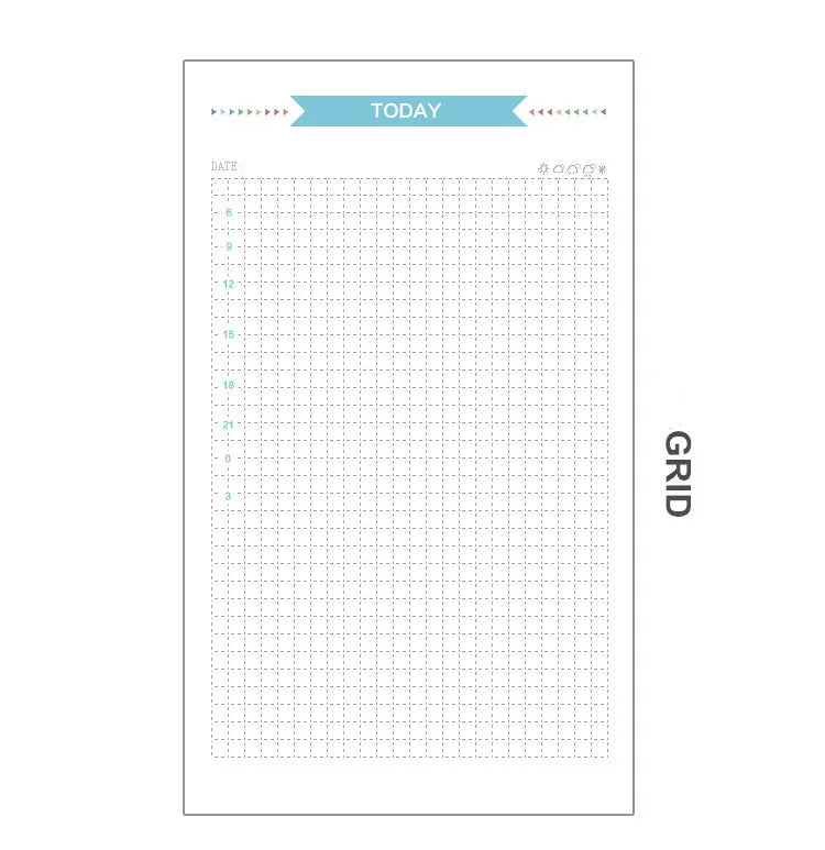A5/A6/A7 Laser Notebook Planner – Organizer, Binder, Journal & Sketchbook