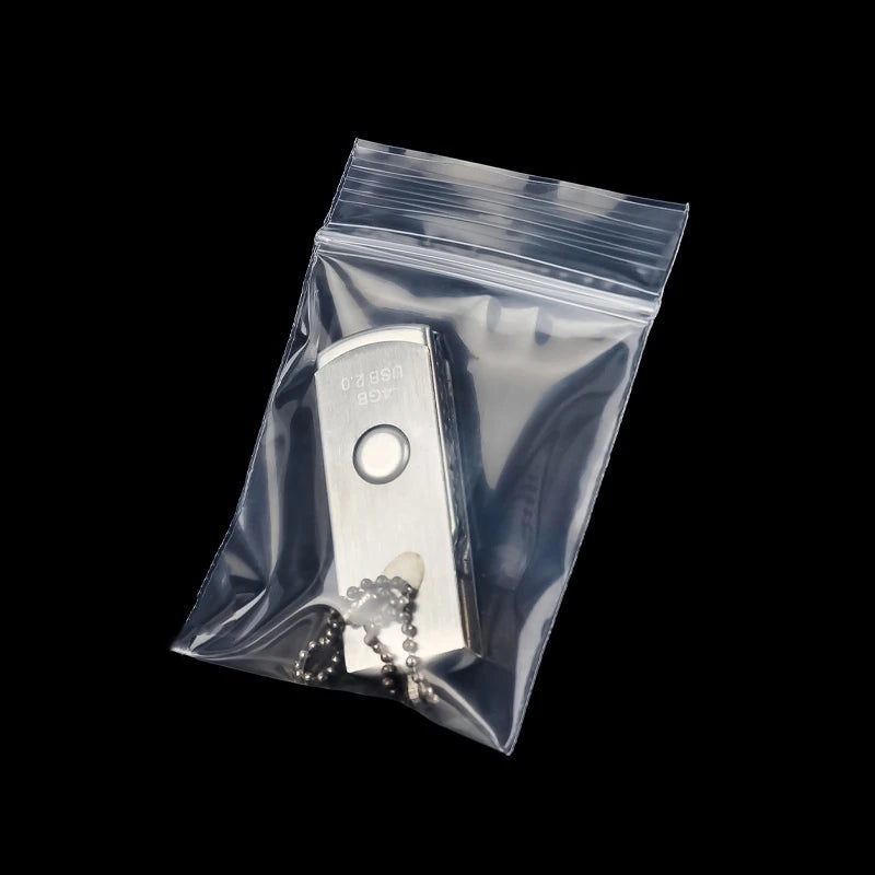 100pcs Transparent Ziplock Bags