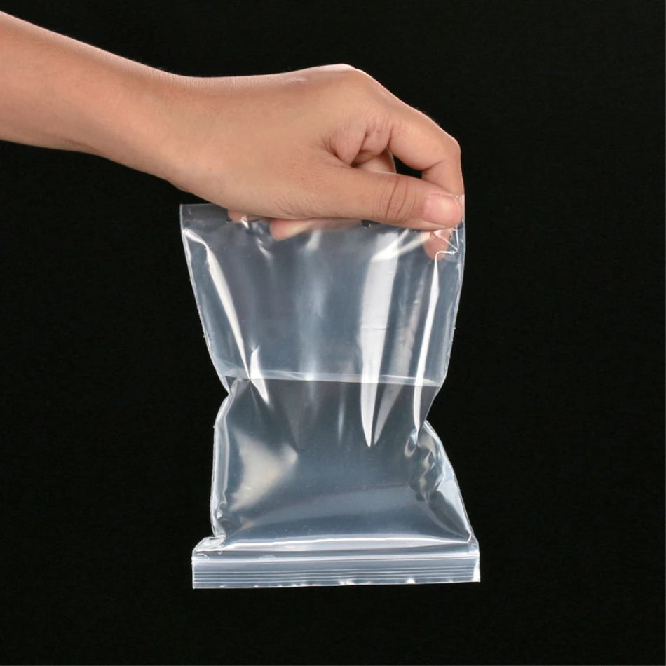 100pcs Transparent Ziplock Bags