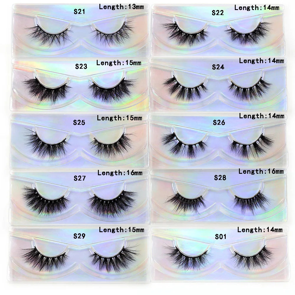 Mink Eyelashes – Handmade, Natural Long & Reusable Strip Lashes