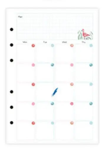 A5/A6/A7 Laser Notebook Planner – Organizer, Binder, Journal & Sketchbook