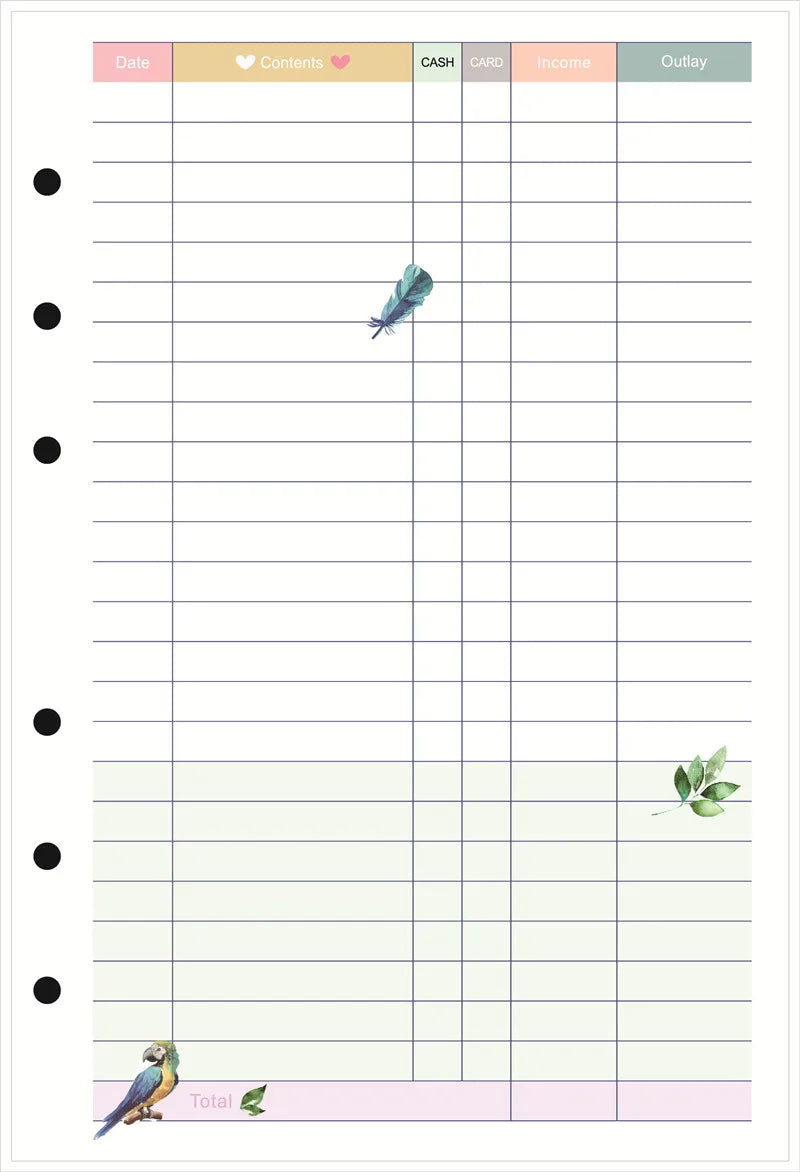 A5/A6/A7 Laser Notebook Planner – Organizer, Binder, Journal & Sketchbook