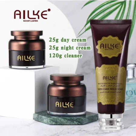 Kojic Acid Whitening Face Cream Set – Dark Spot Remover, SPF Protection & Moisturizing Skincare