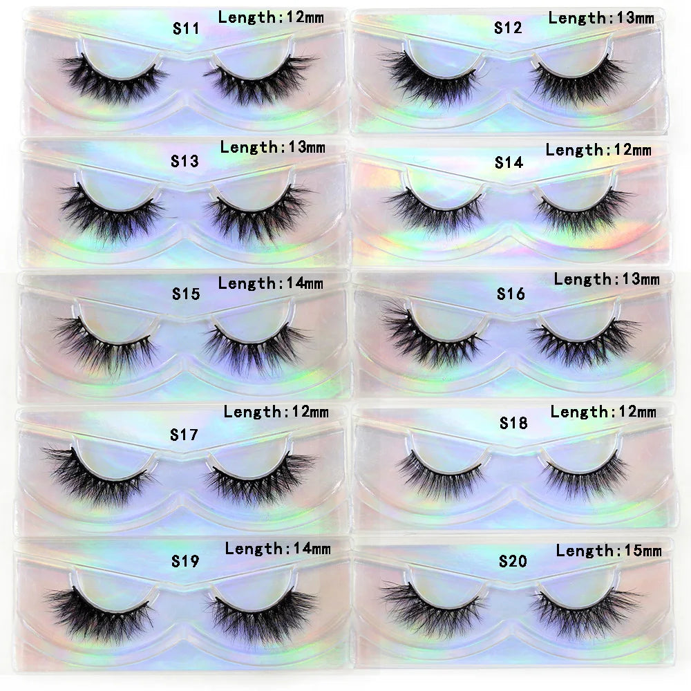 Mink Eyelashes – Handmade, Natural Long & Reusable Strip Lashes