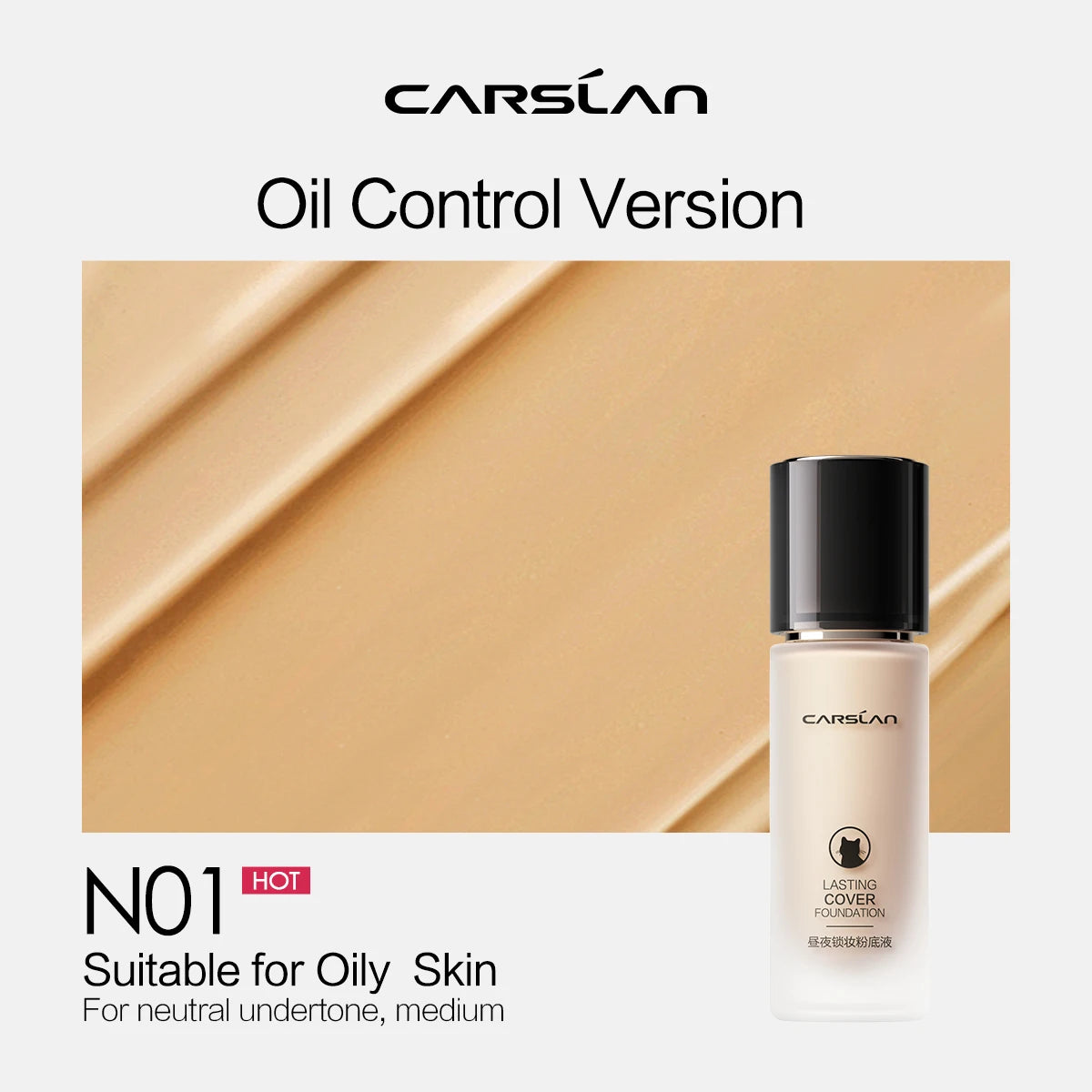 Long-Lasting Matte Liquid Foundation – Full Coverage & Oil-Control
