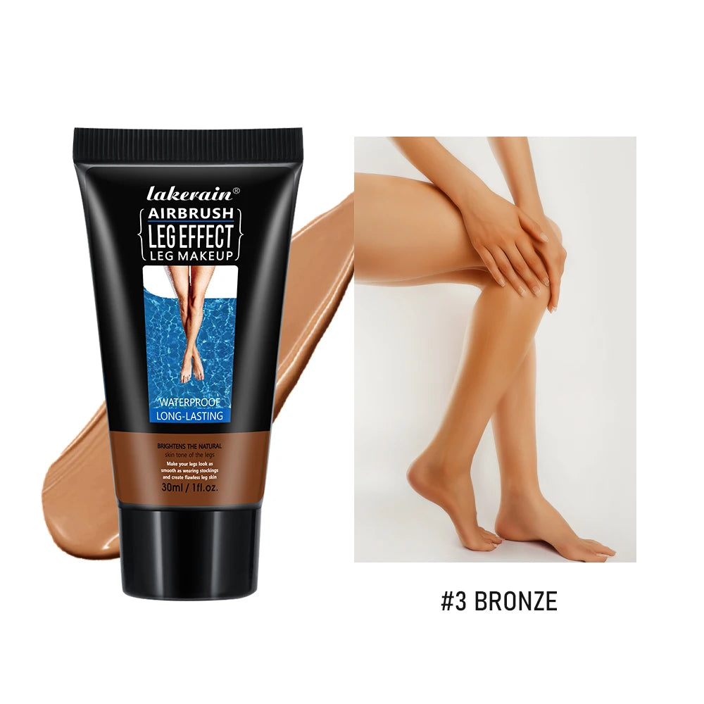 Waterproof Body & Leg Makeup Lotion – Medium Bronze Foundation Cream (118g)