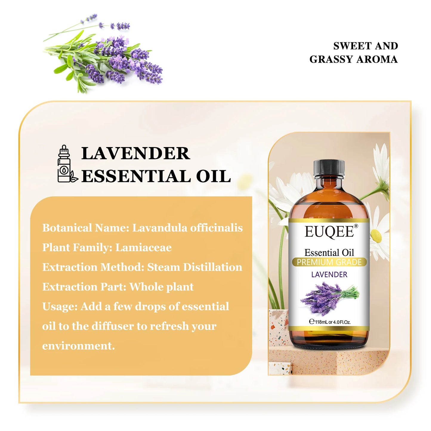 4 Fl Oz Essential Oil – Aromatherapy for Diffusers, Candles, Soap, and Home Fragrance