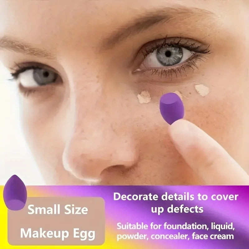 8/20-Piece Eye Makeup Brush Set – With Optional Sponges & Puffs