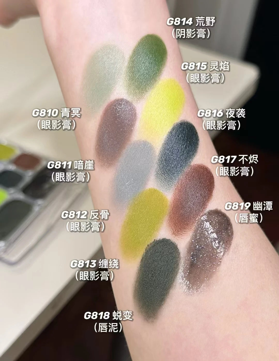 Chameleon Eyeshadow – Shimmer, Shift, and Glow Anywhere