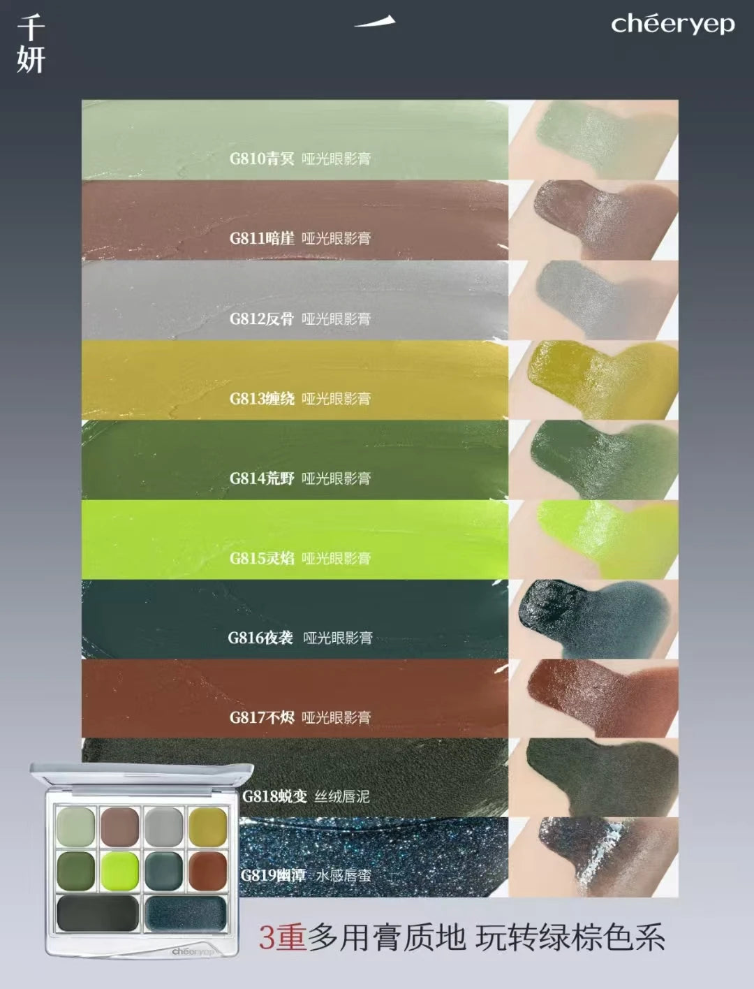 Chameleon Eyeshadow – Shimmer, Shift, and Glow Anywhere