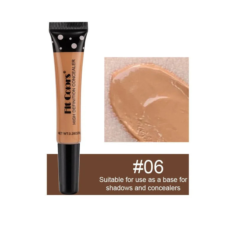 Six-Color Concealer Palette – Nourishing, Full Coverage & Dark Circle Repair