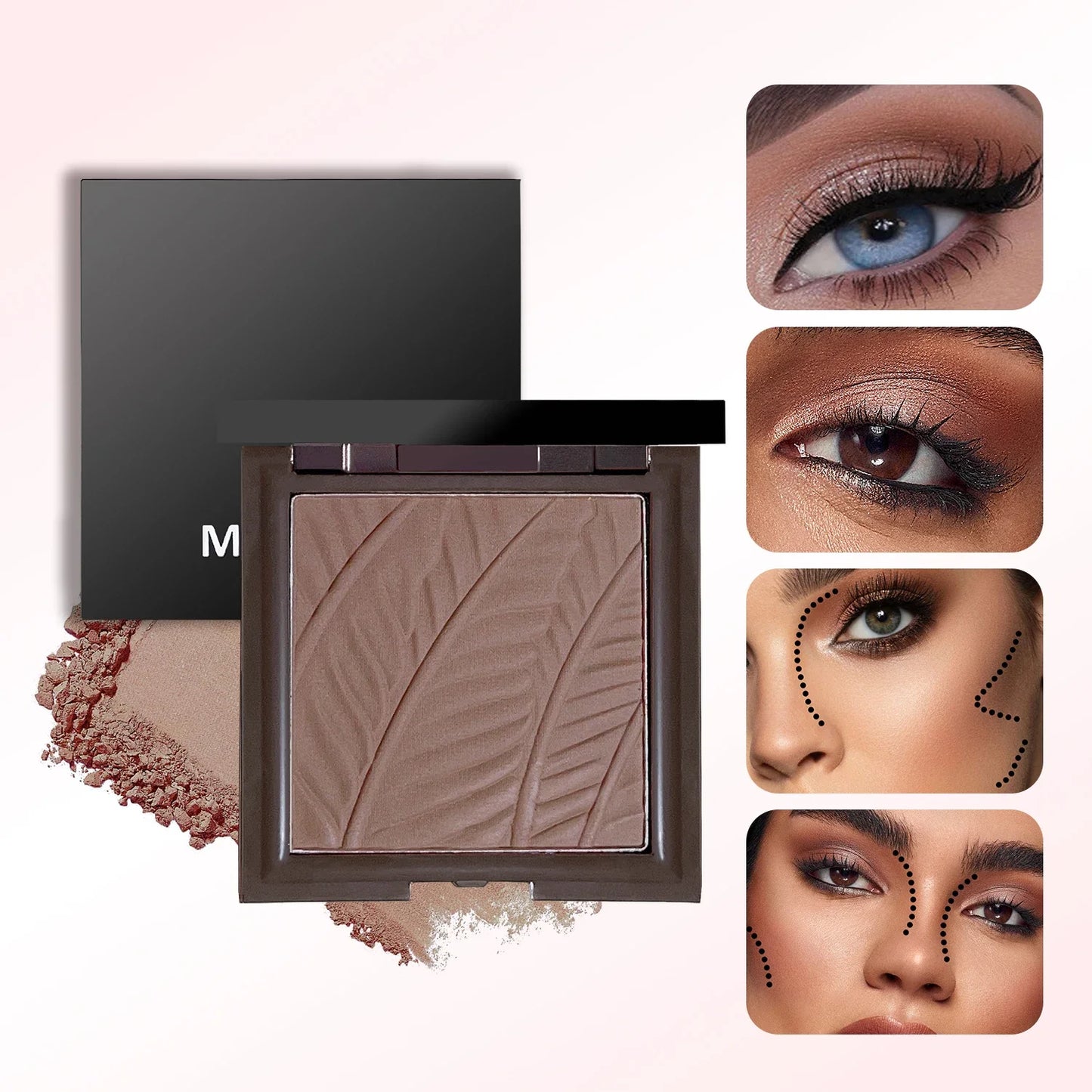 Star Eyes Mini Silver Block – 3-in-1 Multifunctional Powder