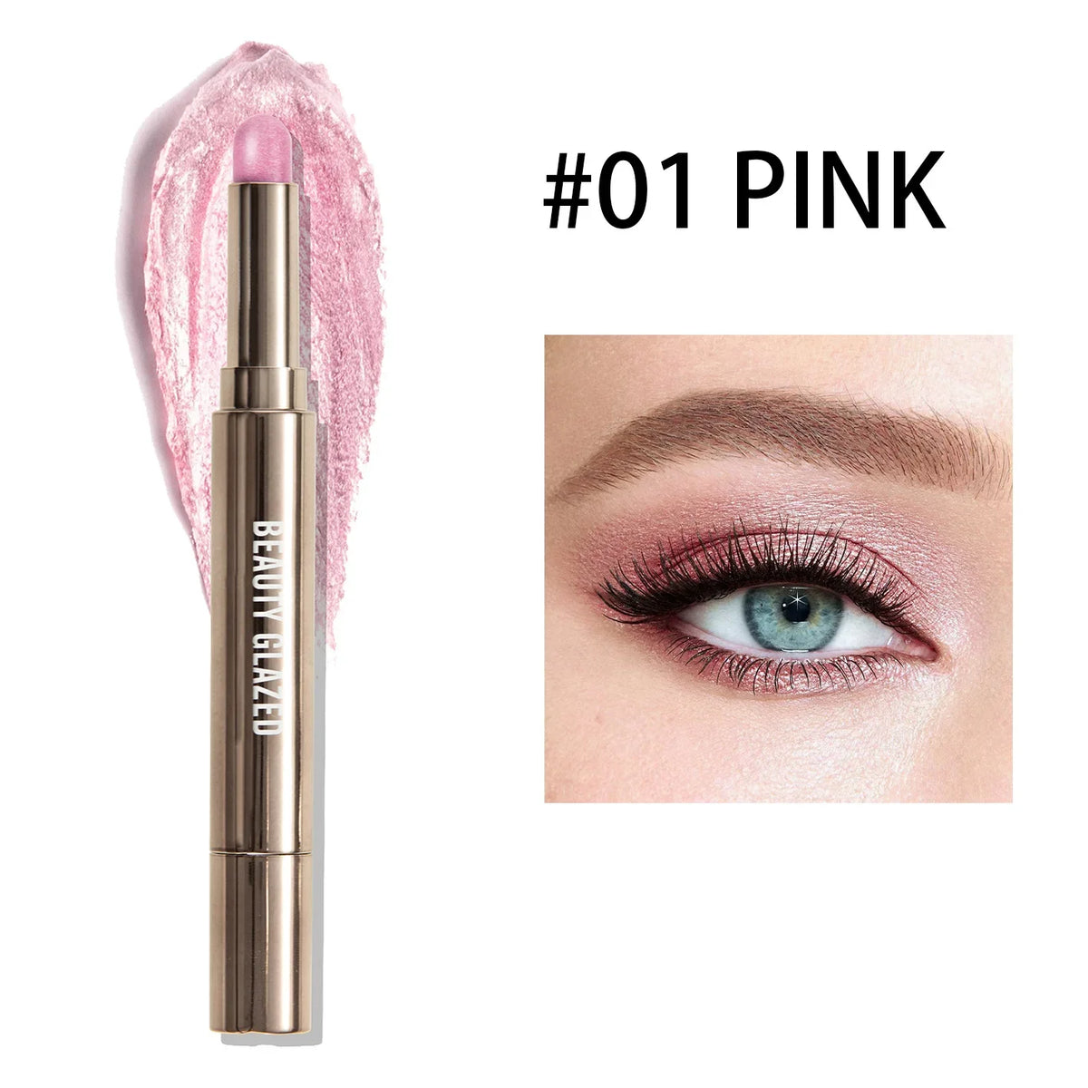 10-Color Double-Ended Eyeshadow Stick Set