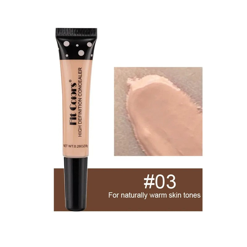 Six-Color Concealer Palette – Nourishing, Full Coverage & Dark Circle Repair