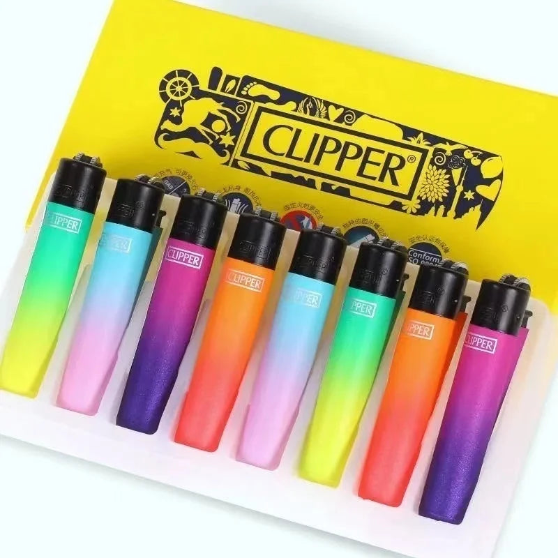 Original Clipper-Style Gas Lighter Set – 4-Piece Boxed Collection