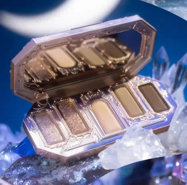 Flower Knows Moonlight Mermaid Eyeshadow Palette – 8 Magical Shades to Mesmerize