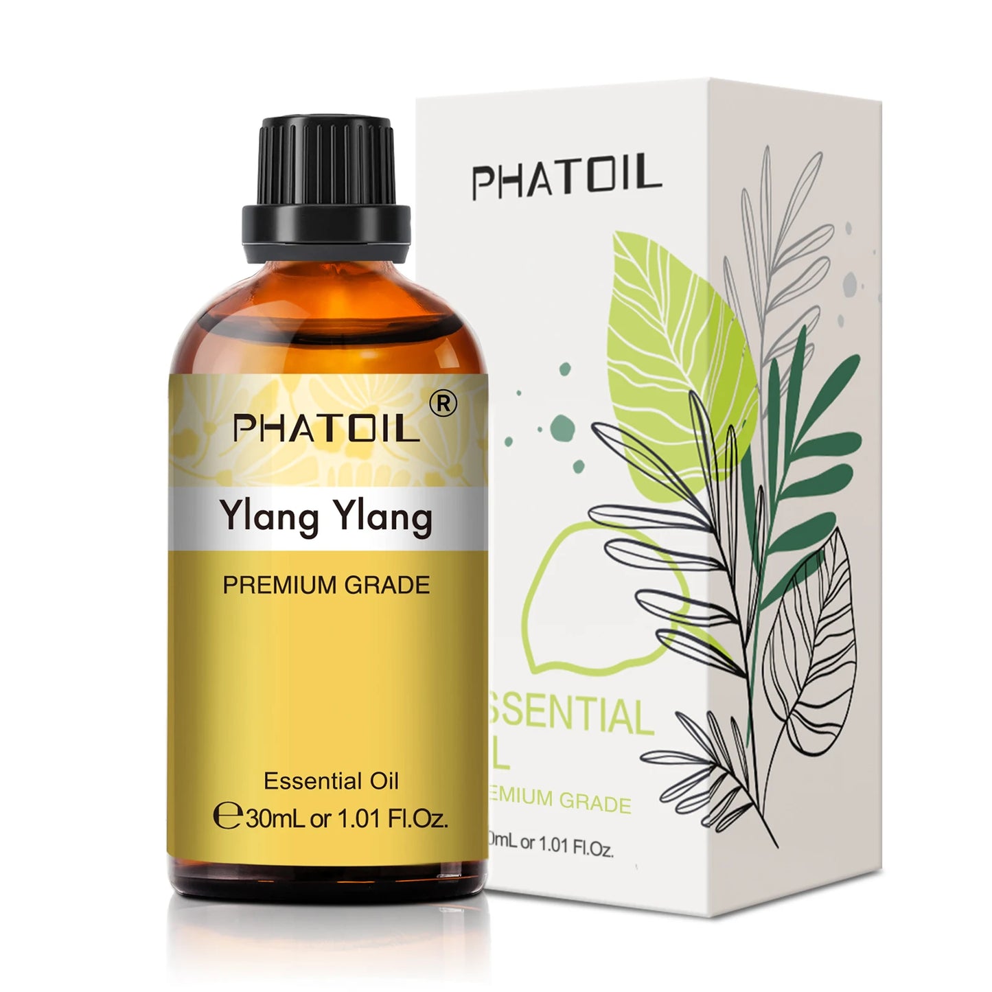 PHATOIL Aromatherapy Essential Oil – 30ml Single Scents