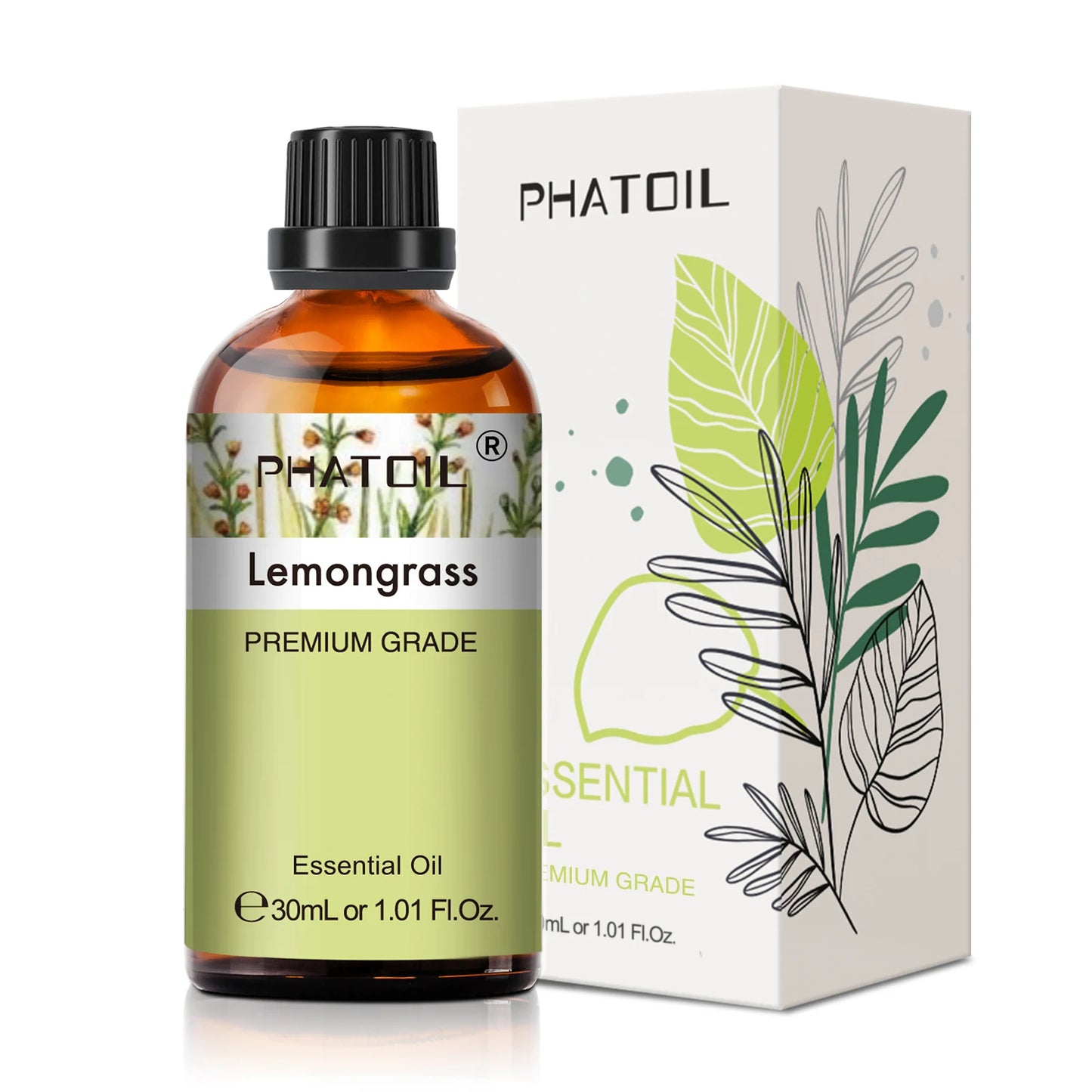PHATOIL Aromatherapy Essential Oil – 30ml Single Scents