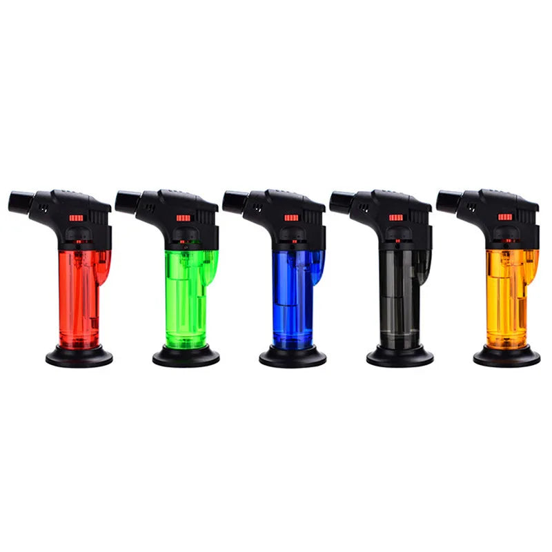 8-Pack Torch Lighters – Windproof Butane Gas Flame Gadgets for Kitchen & Outdoor Use (2025 New)