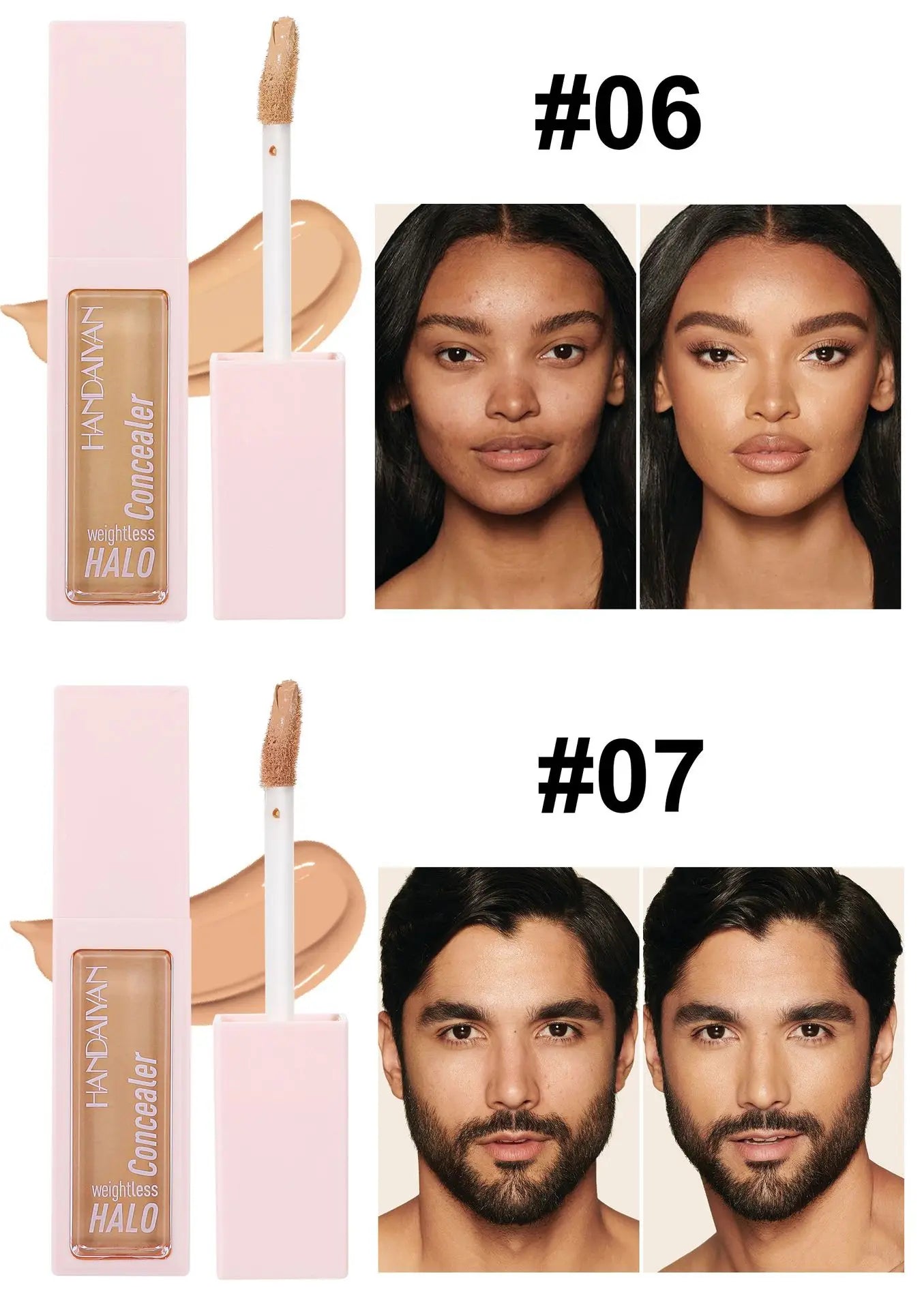 Matte Liquid Concealer – Long-Lasting, Oil-Control & Full Coverage (10ml)