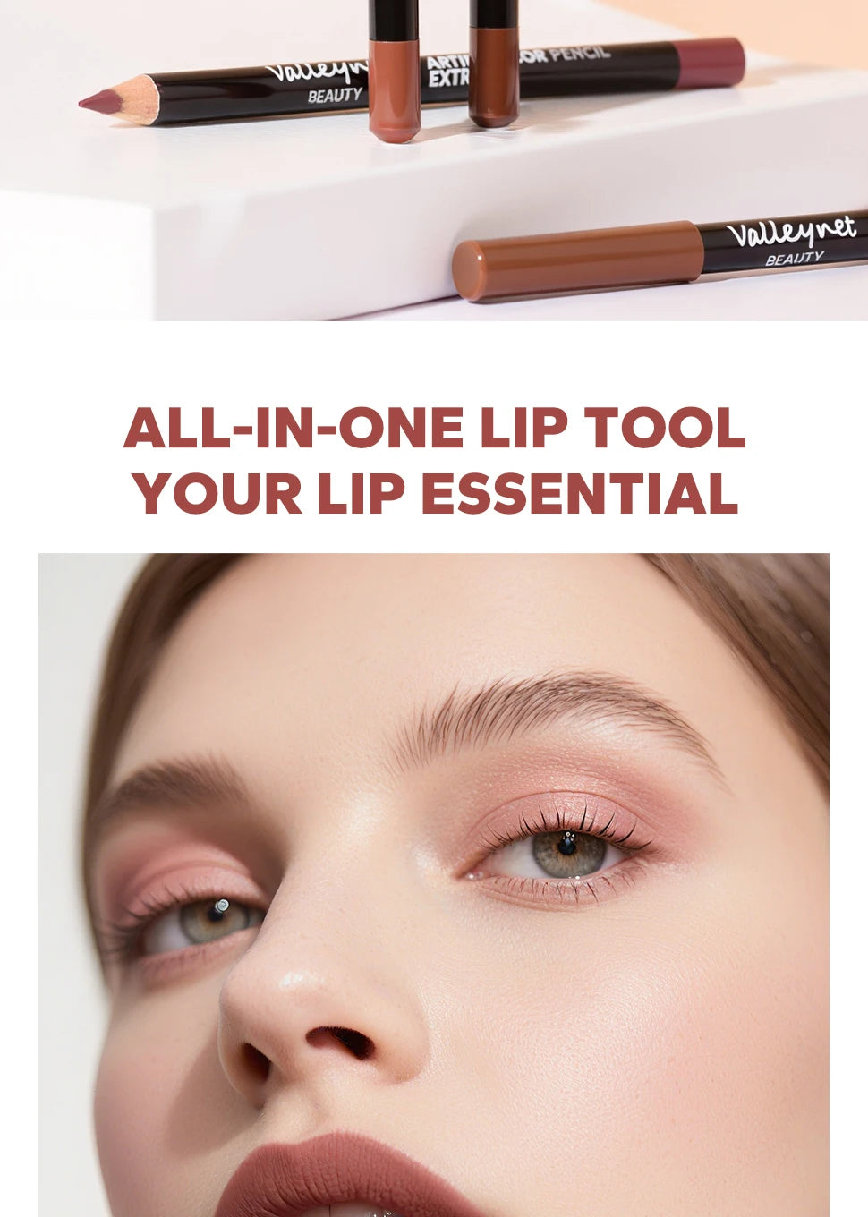 12pcs Matte Silky Lip Liner Set ✨