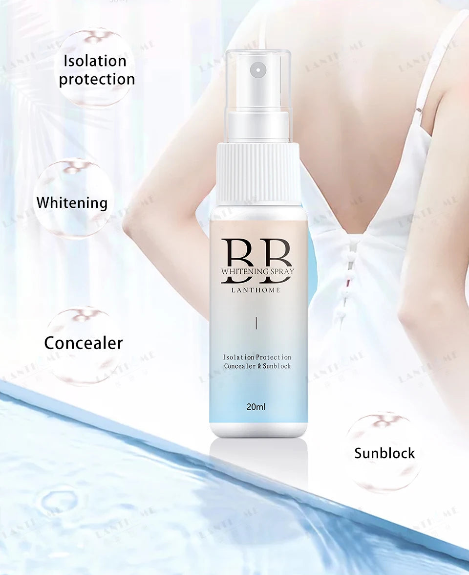 BB Whitening Spray – Brightening & Moisturizing Foundation Mist