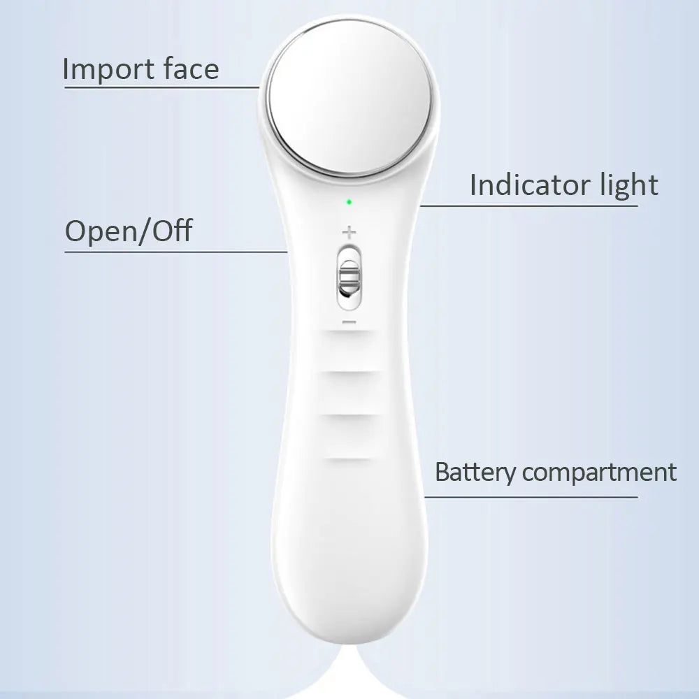 5-in-1 Ultrasonic Skin Scrubber & Facial Beauty Kit – Deep Clean, Lift, Glow