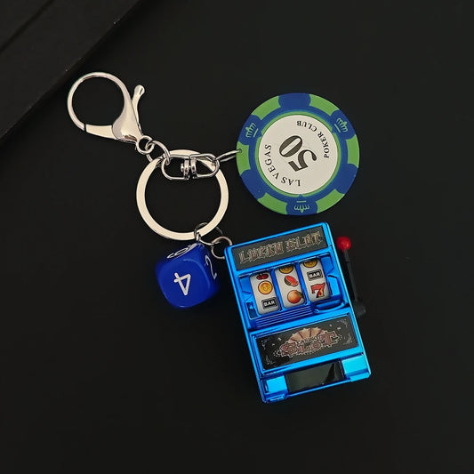 Gambling Dice Keychain