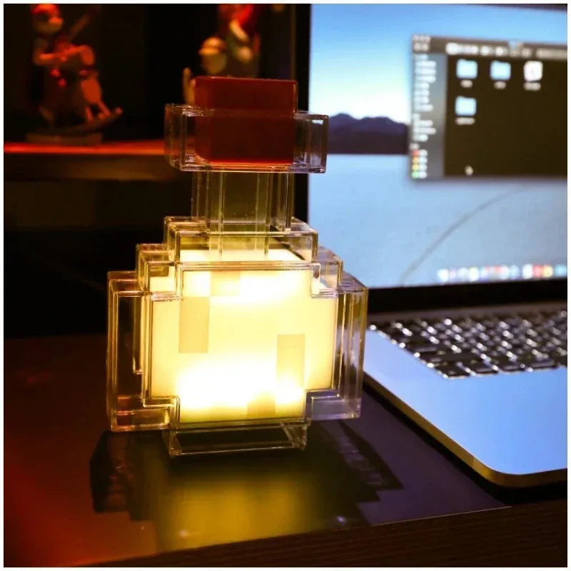 Brownstone Flashlight LED Night Light – Color-Changing USB Rechargeable Decorative Lamp