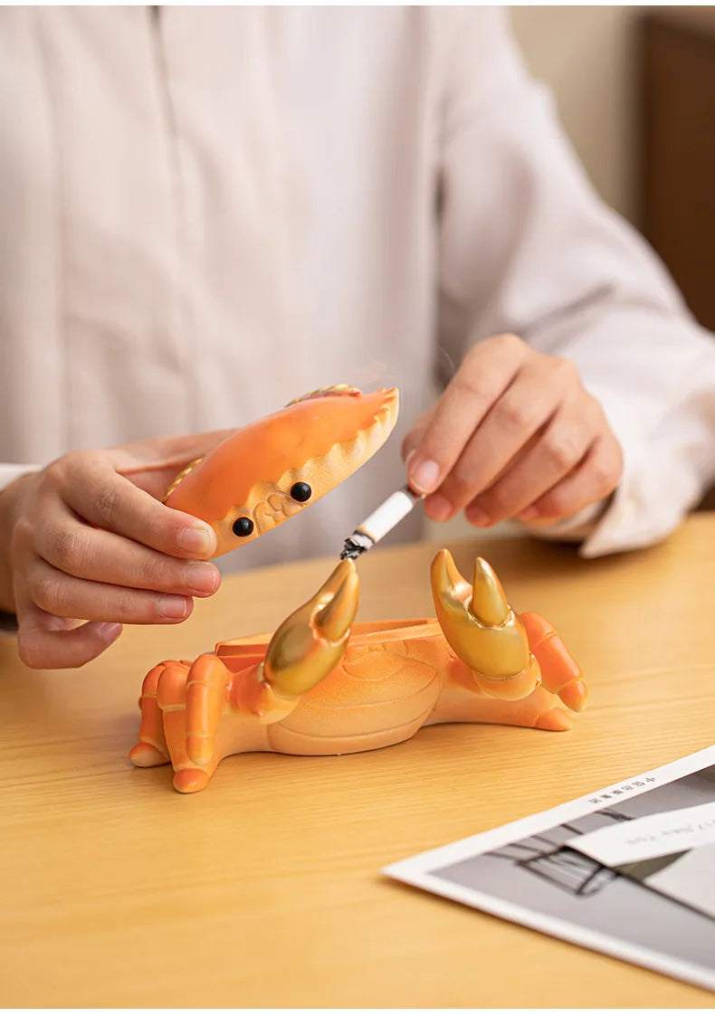 Lucky Crab Ashtray