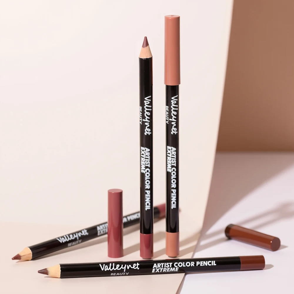 12pcs Matte Silky Lip Liner Set ✨