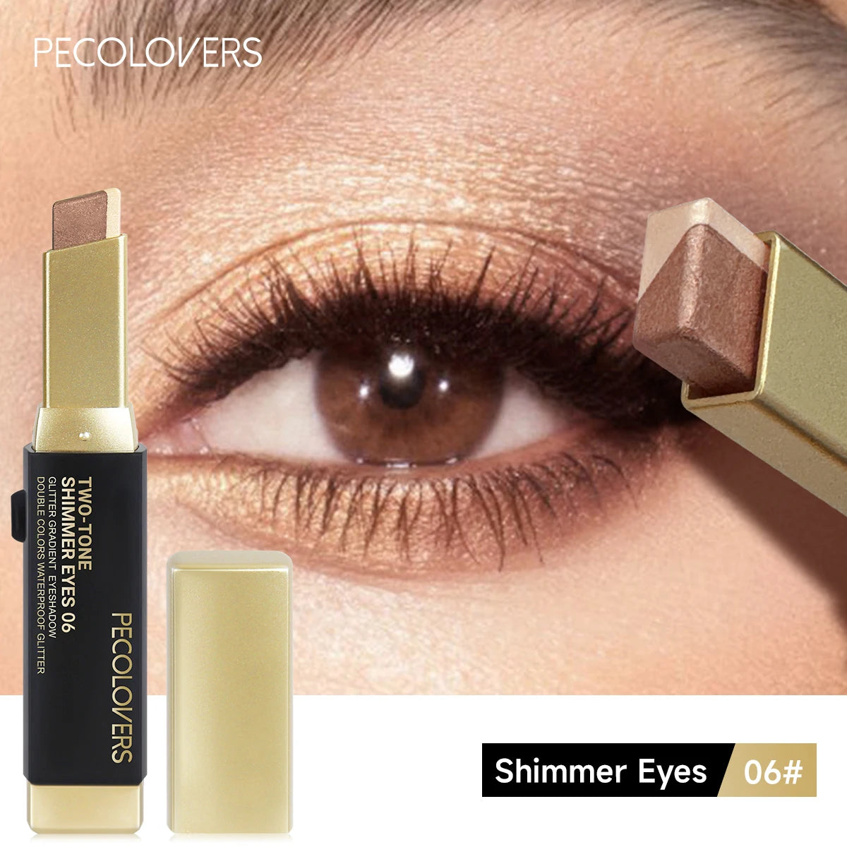 Double Color Eyeshadow Stick – Swipe, Sparkle, Slay