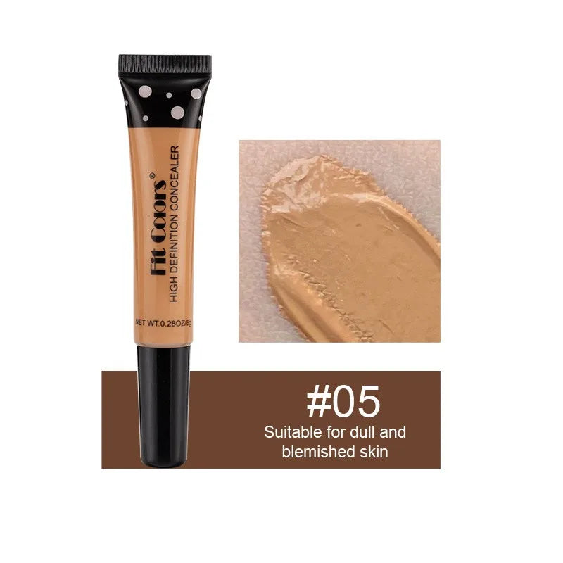 Six-Color Concealer Palette – Nourishing, Full Coverage & Dark Circle Repair