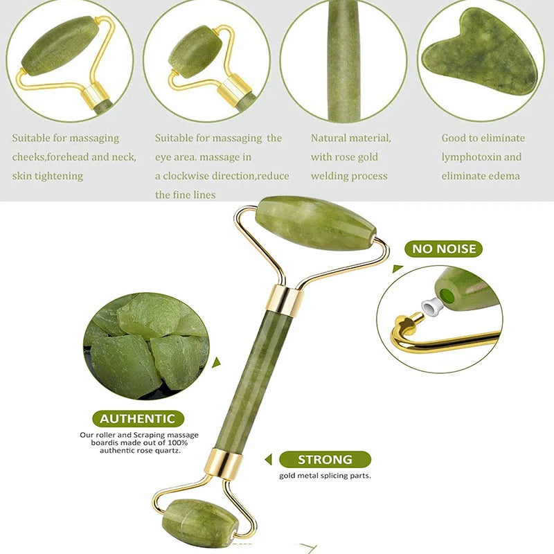 Natural Jade Face Massager – Glow From Within