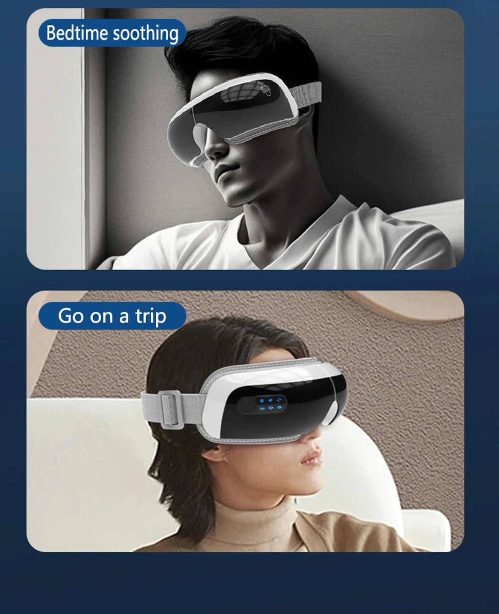 4D Electric Eye Massager – Relax. Recharge. Rejuvenate.