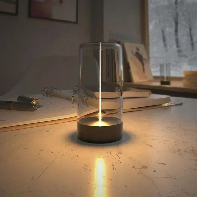 Portable Quantum Wire Ambient Magnetic Light – Type-C Rechargeable Night Lamp with Eye Protection